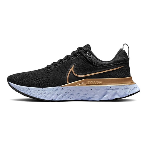 

NIKE Кроссовки React Infinity Run Flyknit 2 Black Metallic Gold, Кроссовки React Infinity Run Flyknit 2 Black Metallic Gold
