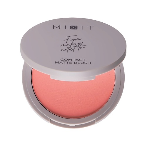 

MIXIT Румяна для лица COMPACT BLUSH компактные матовые, Румяна для лица COMPACT BLUSH компактные матовые
