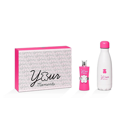 

TOUS Набор Your Moments: Туалетная вода + Бутылка для воды, Набор Your Moments: Туалетная вода + Бутылка для воды