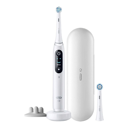 

BRAUN Электрическая зубная щетка Oral-B iO Series 8S White Alabaster, Электрическая зубная щетка Oral-B iO Series 8S White Alabaster