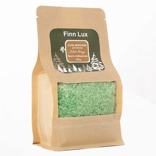 

FINNLUX Соль для ванны морская "ПИХТА СИБИРСКАЯ" 500, Соль для ванны морская "ПИХТА СИБИРСКАЯ"