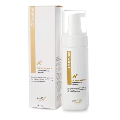 

DESEMBRE Aging Science Creamy Mousse Cleanser Кремовый мусс для очищения 150, Aging Science Creamy Mousse Cleanser Кремовый мусс для очищения