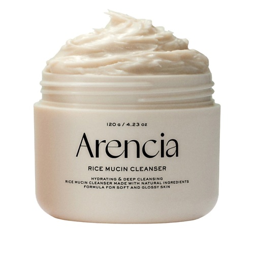 

ARENCIA Пенка для умывания RICE MUCIN с рисом и муцином улитки 120, Пенка для умывания RICE MUCIN с рисом и муцином улитки