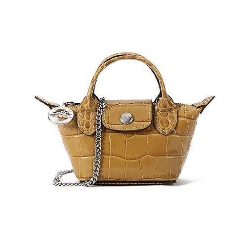 

LONGCHAMP Сумка Le Pliage Cuir Cow Leather Dumpling Bag Mini Women's Withered Tea Brown, Сумка Le Pliage Cuir Cow Leather Dumpling Bag Mini Women's Withered Tea Brown