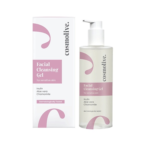 

COSMOLIVE Очищающий гель для лица для чувствительной кожи 390, Очищающий гель для лица для чувствительной кожи
