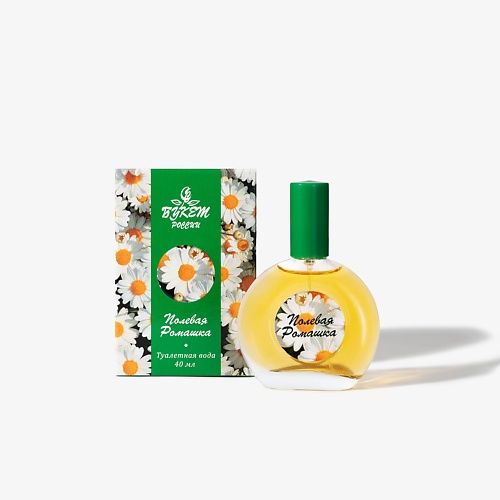 

БУКЕТ РОССИИ Туалетная вода Полевая Ромашка 40, Туалетная вода Полевая Ромашка