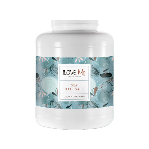 

ILOVEMG Морская соль для ванн 8000, Морская соль для ванн