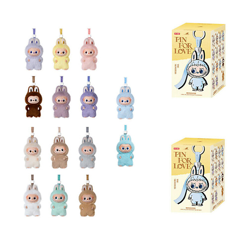 

POP MART Плюшевая подвеска Pin For Love A-M POP MART The Monsters LABUBU 4.0,2 шт., Плюшевая подвеска Pin For Love A-M POP MART The Monsters LABUBU 4.0,2 шт.