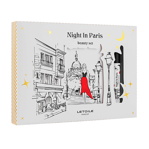 

ЛЭТУАЛЬ Набор для макияжа Night in Paris, Набор для макияжа Night in Paris