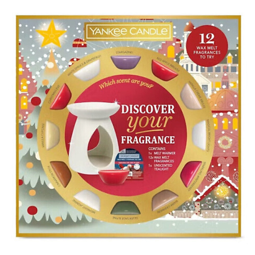 

YANKEE CANDLE Набор Christmas Collection Aromalamp & 12 Wax Melts, Набор Christmas Collection Aromalamp & 12 Wax Melts