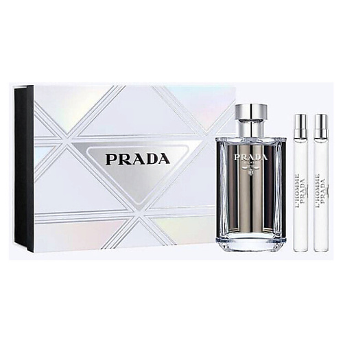 

PRADA Парфюмерный набор L'Homme Prada Туалетная вода + Миниатюра, Парфюмерный набор L'Homme Prada Туалетная вода + Миниатюра