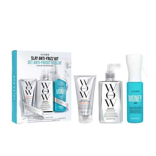 

COLOR WOW Набор средств для волос Slay Anti-Frizz, Набор средств для волос Slay Anti-Frizz