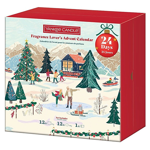 

YANKEE CANDLE Адвент-календарь Fragrance Lover's Book Advent Calendar, Адвент-календарь Fragrance Lover's Book Advent Calendar