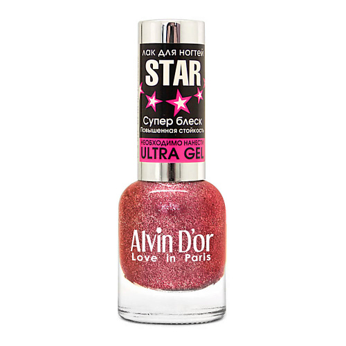 

ALVIN D’OR Лак для ногтей STAR Супер Блеск, Лак для ногтей STAR Супер Блеск