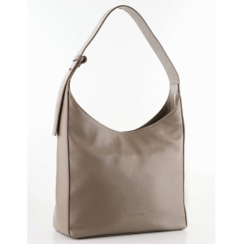 

FRANCHESCO MARISCOTTI Сумка кожаная большая хобо А4 на плечо, Сумка кожаная большая хобо А4 на плечо