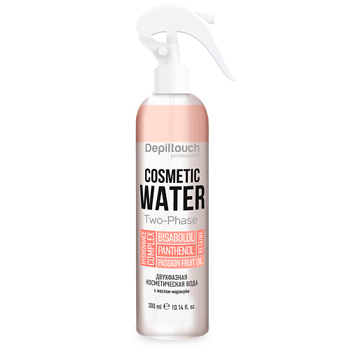 

DEPILTOUCH PROFESSIONAL Вода двухфазная косметическая с маслом маракуйи Cosmetic Water 300, Вода двухфазная косметическая с маслом маракуйи Cosmetic Water