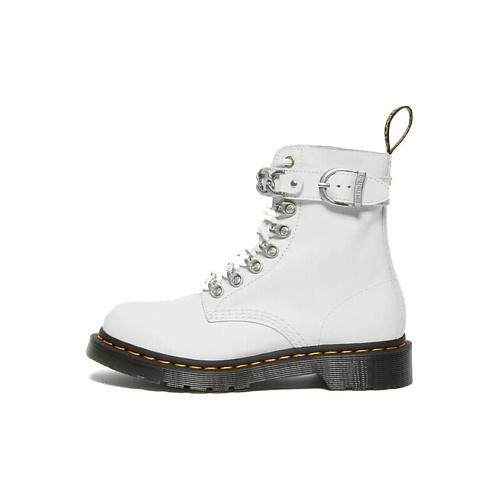 

DR. MARTENS Кроссовки Dr.Martens 1460 Pascal Chain Leather Lace Up Boot White Womens, Кроссовки Dr.Martens 1460 Pascal Chain Leather Lace Up Boot White Womens