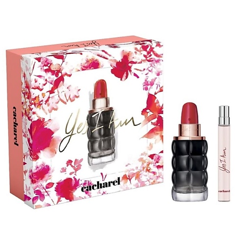 

CACHAREL Парфюмерный набор Yes I Am: Парфюмерная вода + Парфюмерная вода в дорожном формате, Парфюмерный набор Yes I Am: Парфюмерная вода + Парфюмерная вода в дорожном формате