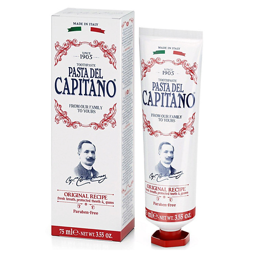 PASTA DEL CAPITANO Зубная паста оригинальная Original Recipe 75