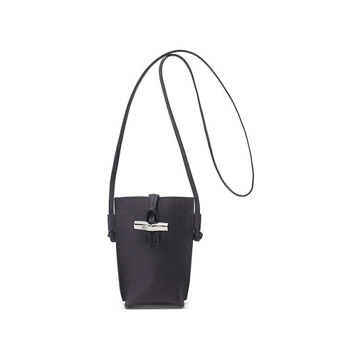 

LONGCHAMP Сумка Roseau Cow Leather Cell Phone Case Card Holder Crossbody Women's Berry Purple, Сумка Roseau Cow Leather Cell Phone Case Card Holder Crossbody Women's Berry Purple