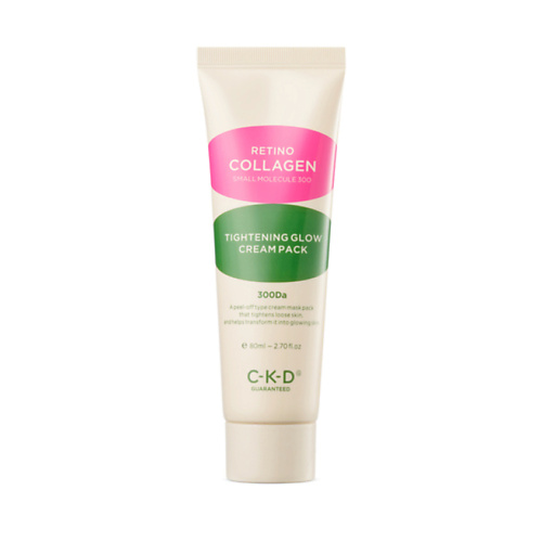 

C-K-D GUARANTEED Маска-пленка с ретиналем - Retino collagen small molecule cream pack, 80мл, Маска-пленка с ретиналем - Retino collagen small molecule cream pack, 80мл