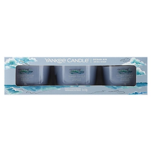 

YANKEE CANDLE Набор ароматических свечей Ocean Air, Набор ароматических свечей Ocean Air