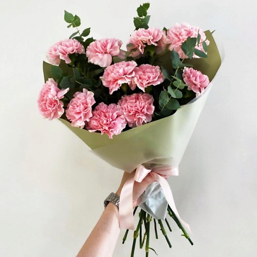 

DIVAFLORA СЕТЬ МАГАЗИНОВ СТИЛЬНЫХ БУКЕТОВ Диантусы букет «Нотр-Дам», Диантусы букет «Нотр-Дам»