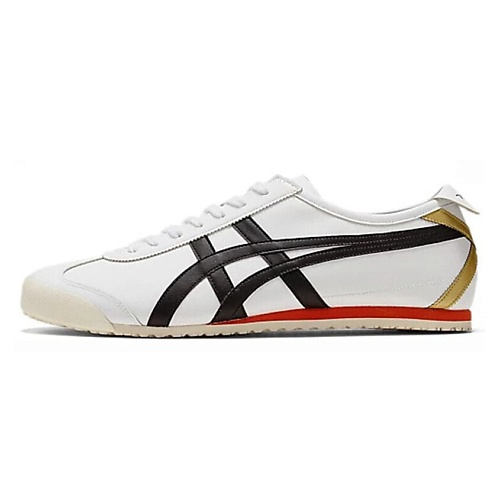 

ONITSUKA TIGER Кроссовки Mexico 66 White Black Gold, Кроссовки Mexico 66 White Black Gold