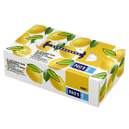 

BELLA №1 Платочки универсальные с запахом лимона, №1 Платочки универсальные с запахом лимона