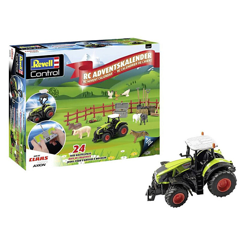 

REVELL Адвент-календарь Control Adventskalender RC Claas Axion 960 Traktor, Адвент-календарь Control Adventskalender RC Claas Axion 960 Traktor