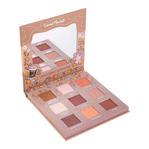 

UNICORNS APPROVE Палетка теней Caramel Machiatto, Палетка теней Caramel Machiatto