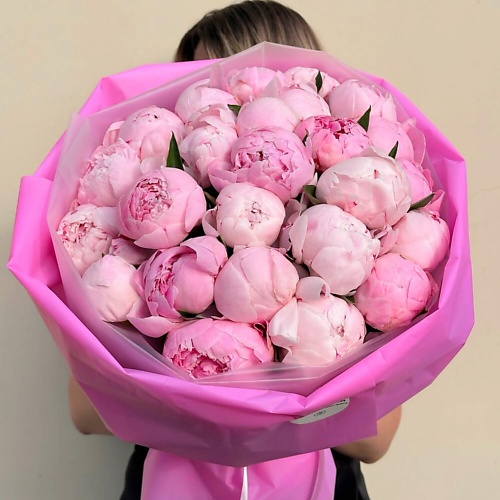 DIVAFLORA СЕТЬ МАГАЗИНОВ СТИЛЬНЫХ БУКЕТОВ Пионы букет 25 шт 