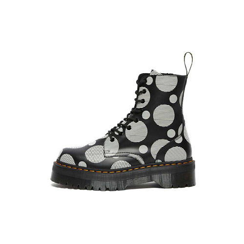 

DR. MARTENS Кроссовки Dr.Martens Jadon Polka Dot Smooth Leather Platform Boots Black Womens, Кроссовки Dr.Martens Jadon Polka Dot Smooth Leather Platform Boots Black Womens