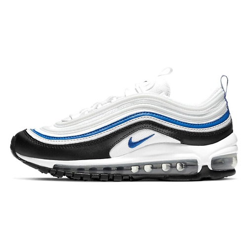 

NIKE Кроссовки Air Max 97 White Black Signal Blue, Кроссовки Air Max 97 White Black Signal Blue
