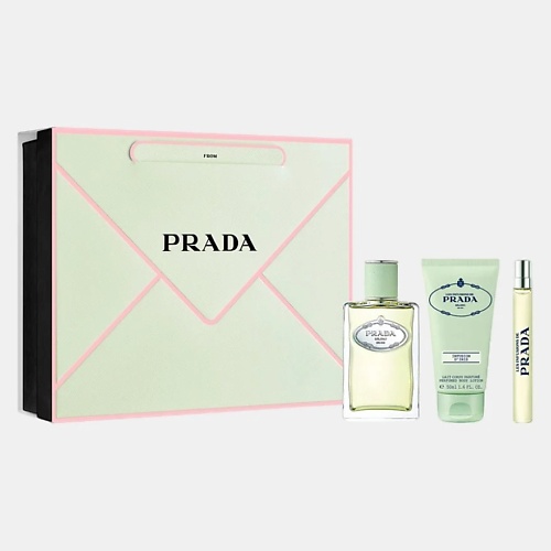 

PRADA Набор d’Iris Gift: Парфюмерная вода + Лосьон для тела + Миниатюра, Набор d’Iris Gift: Парфюмерная вода + Лосьон для тела + Миниатюра