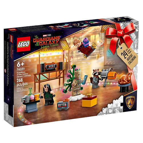 

LEGO Адвент-календарь Guardians of the Galaxy 76231 Advent Calendar, Адвент-календарь Guardians of the Galaxy 76231 Advent Calendar