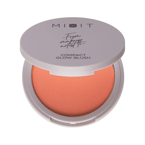 

MIXIT Румяна для лица COMPACT BLUSH компактные сияющие тон 02 Peach cream, Румяна для лица COMPACT BLUSH компактные сияющие тон 02 Peach cream