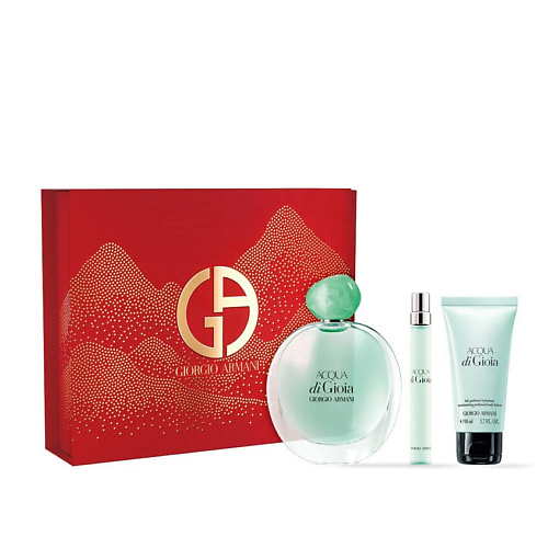 

GIORGIO ARMANI Набор Acqua di Gioia: Парфюмерная вода + Миниатюра + Лосьон для тела, Набор Acqua di Gioia: Парфюмерная вода + Миниатюра + Лосьон для тела