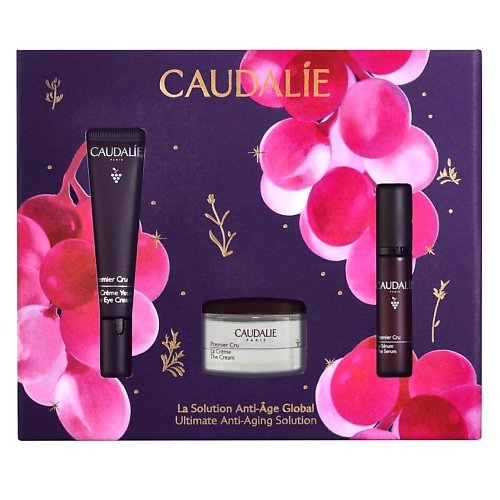 

CAUDALIE Набор для глобального антивозрастного ухода Premier Cru 2025, Набор для глобального антивозрастного ухода Premier Cru 2025