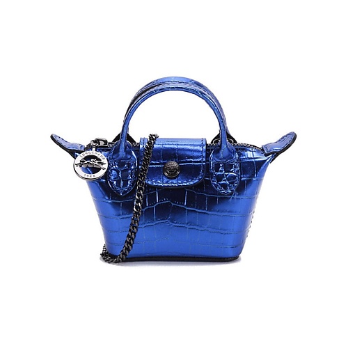 

LONGCHAMP Сумка Le Pliage Cuir Cow Leather Dumpling Bag Coin Purse Mini Women's Blue, Сумка Le Pliage Cuir Cow Leather Dumpling Bag Coin Purse Mini Women's Blue