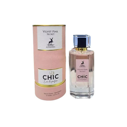 

MAISON ALHAMBRA Парфюмерная вода Chic Velvet Pink Secret 100, Парфюмерная вода Chic Velvet Pink Secret
