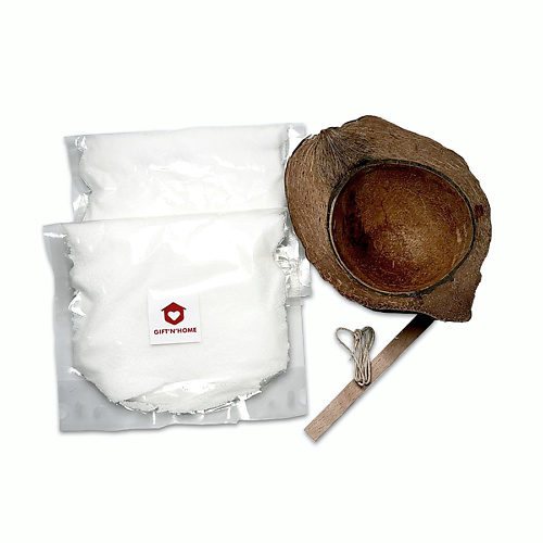 

GIFT'N'HOME Арома свеча- Набор скорлупа кокоса и насыпные свечи , фитиль, Арома свеча- Набор скорлупа кокоса и насыпные свечи , фитиль