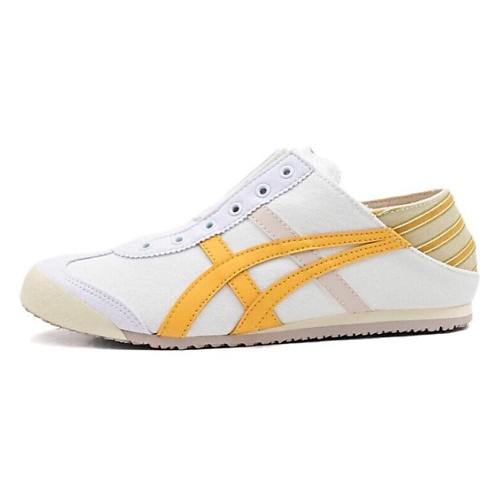 

ONITSUKA TIGER Кроссовки MEXICO 66 Anti-Slip Wear-Resistant Breathable White Yellow, Кроссовки MEXICO 66 Anti-Slip Wear-Resistant Breathable White Yellow