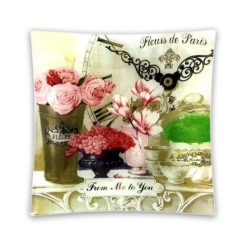 

GIFT'N'HOME Тарелка подарочная стеклянная, серия "Парижские цветы", Тарелка подарочная стеклянная, серия "Парижские цветы"