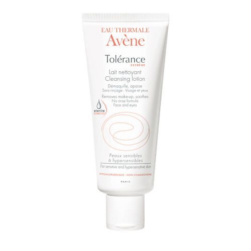 

AVENE Очищающее молочко для сверхчувствительной кожи, не требующее смывания Tolerance Exterme Cleansing Lotion 200, Очищающее молочко для сверхчувствительной кожи, не требующее смывания Tolerance Exterme Cleansing Lotion
