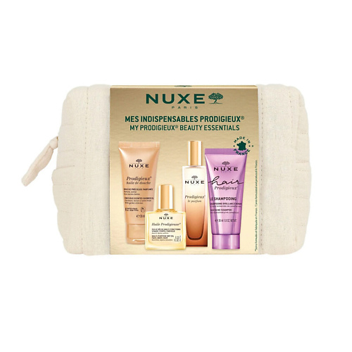 

NUXE Набор Hair Prodigieux Travel Kit с косметичкой, Набор Hair Prodigieux Travel Kit с косметичкой