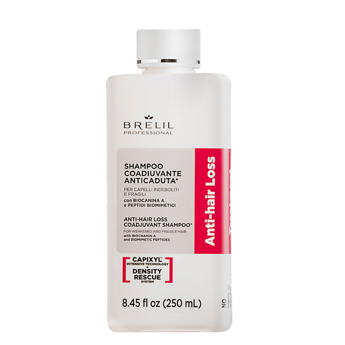 

BRELIL PROFESSIONAL Шампунь против выпадения волос вспомогательный 250, Шампунь против выпадения волос вспомогательный