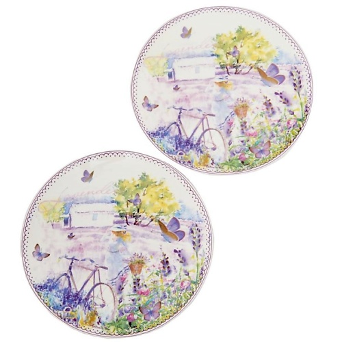 

GIFT'N'HOME Подарочный Набор десертных тарелок , костяной фарфор, диаметр 20 см, 2 шт, Подарочный Набор десертных тарелок , костяной фарфор, диаметр 20 см, 2 шт