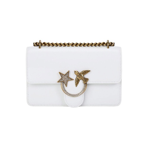 

PINKO Сумка LOVE Series Leather Crossbody Bag Shoulder Bag, Сумка LOVE Series Leather Crossbody Bag Shoulder Bag