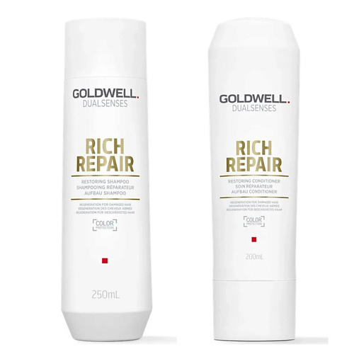 

GOLDWELL Набор Dualsenses Rich Repair: Шампунь + Кондиционер, Набор Dualsenses Rich Repair: Шампунь + Кондиционер